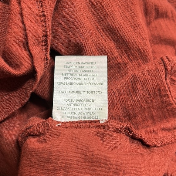 Anthropologie Velvet by Graham and Spencer Margot Knit Top Puff Sleeve Shirt 1X - Picture 11 of 13